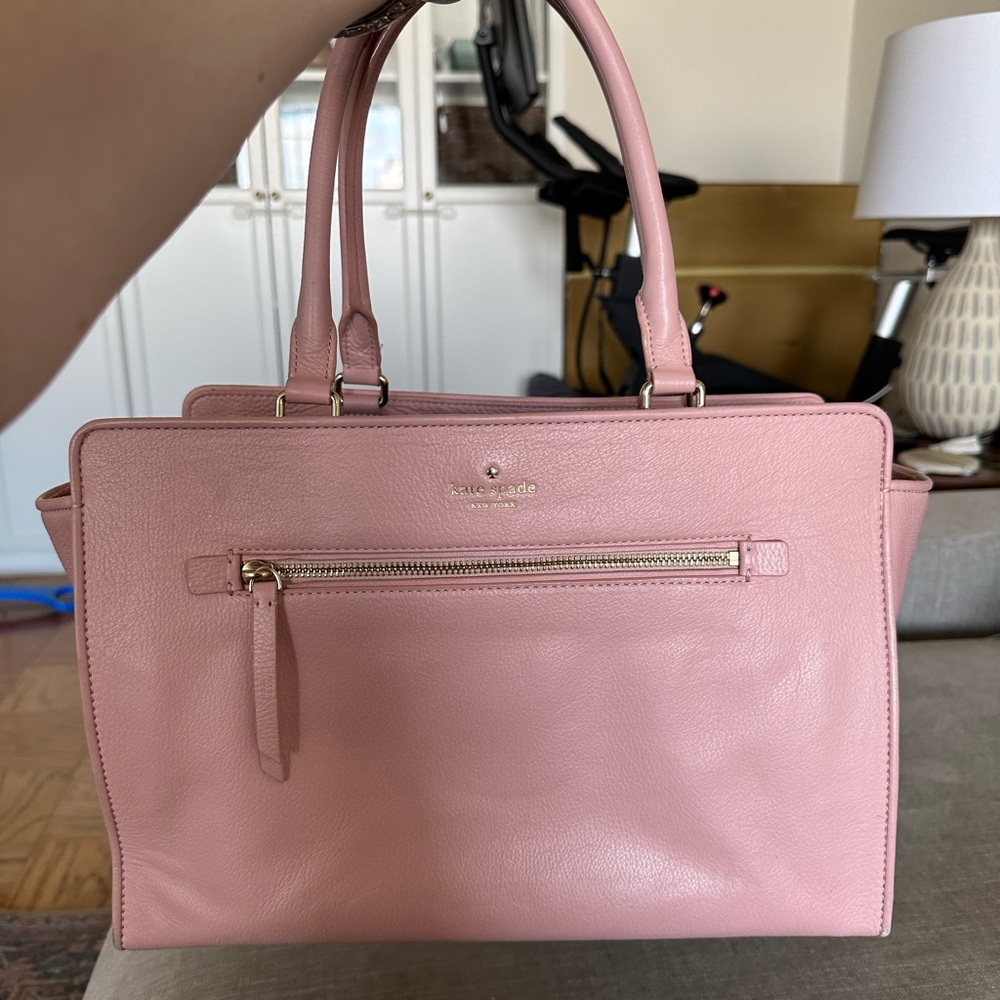 Pink Kate Spade Tote Bag